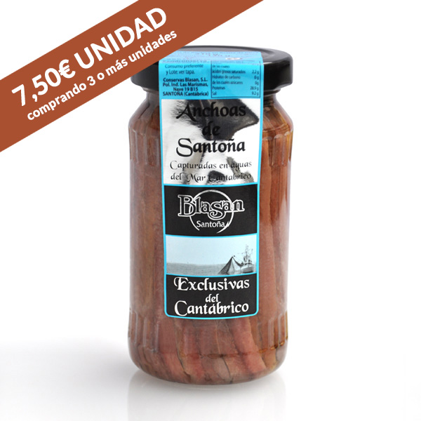 Comprar Anchoas de Santoña Juanjo Online - Mercado de Chamartín