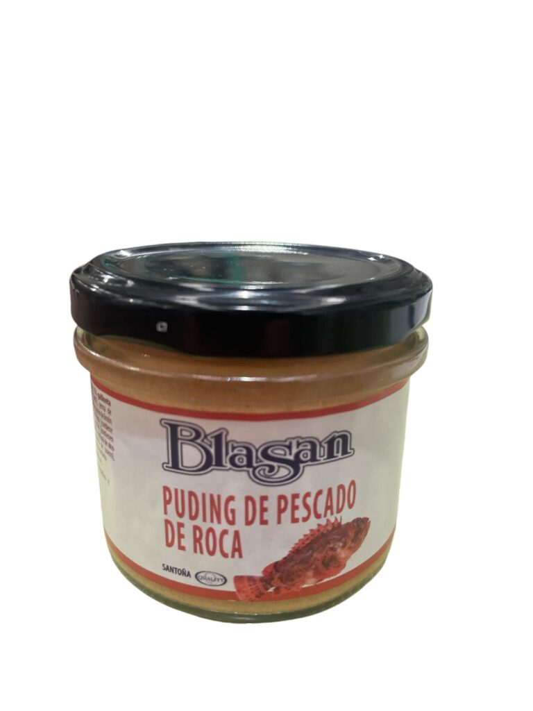 Puding de pescado de roca