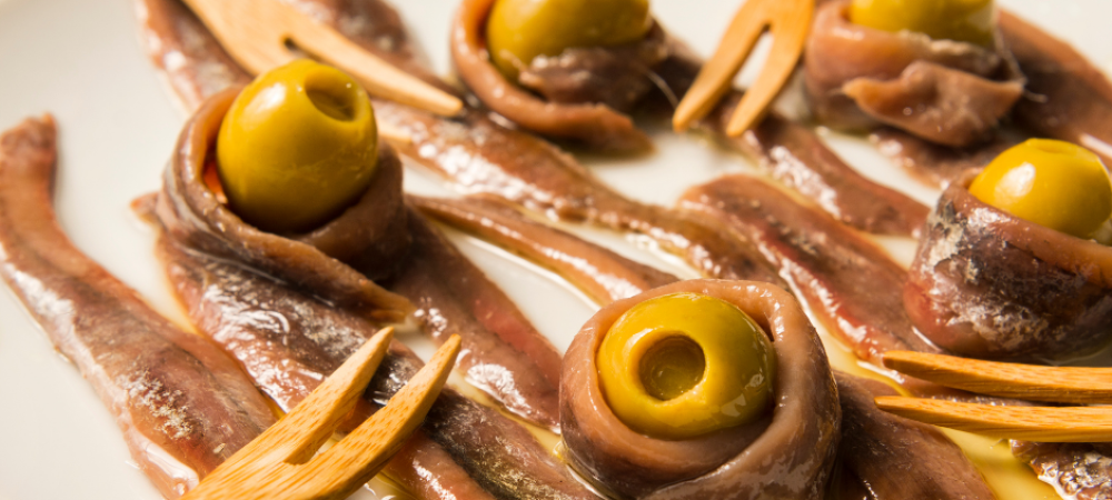 Prepara una tabla de anchoas