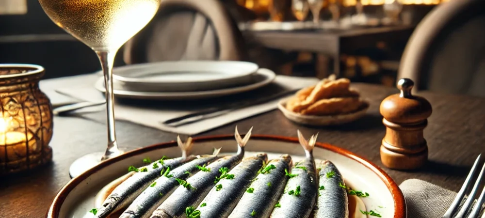 maridaje anchoas cantábrico